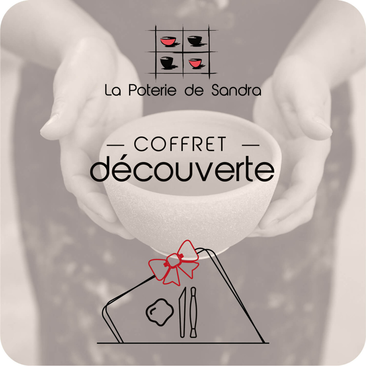 Coffret découverte - La poterie de Sandra & Co