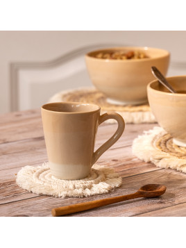 Tasse avec anse  la Poterie de Sandra and Co