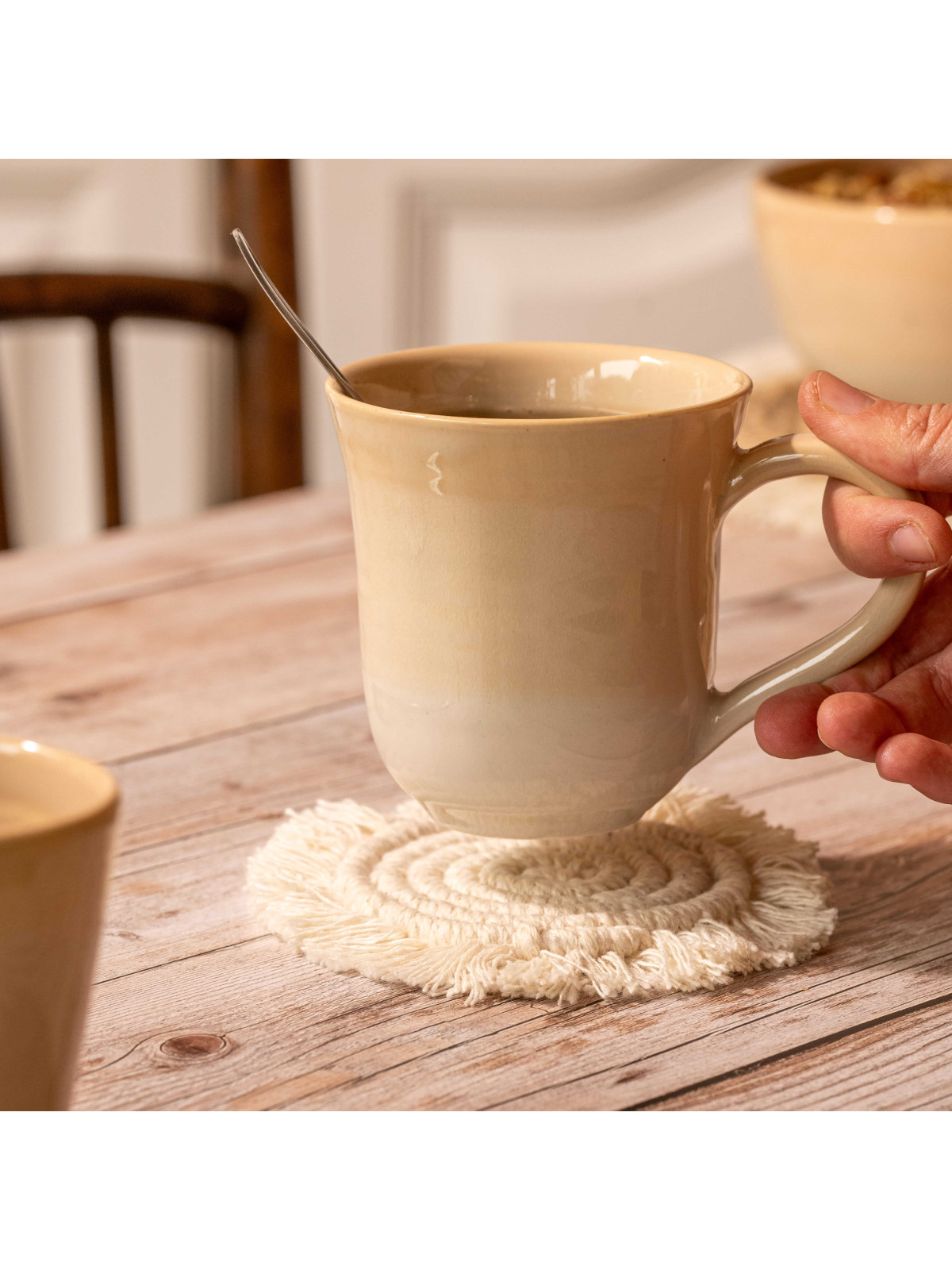 tasse galbée La Poterie de Sandra and Co