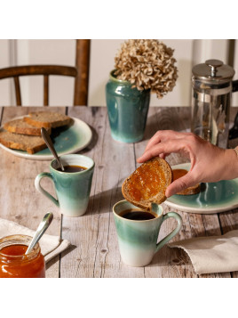 Tasse avec anse  la Poterie de Sandra and Co