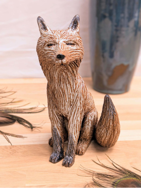 Sculpture renard