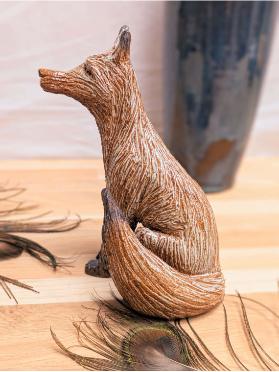 Sculpture renard