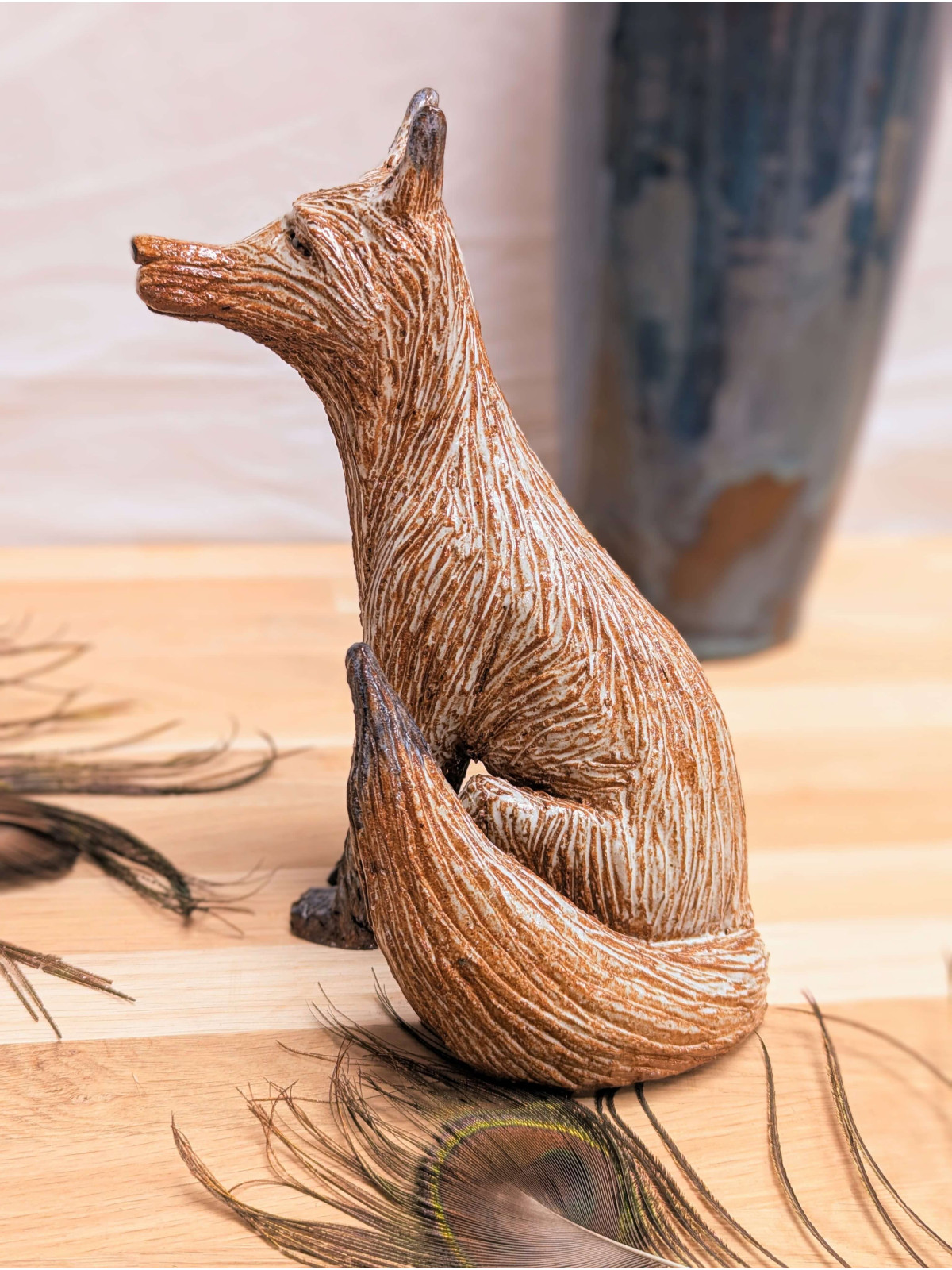 Sculpture renard