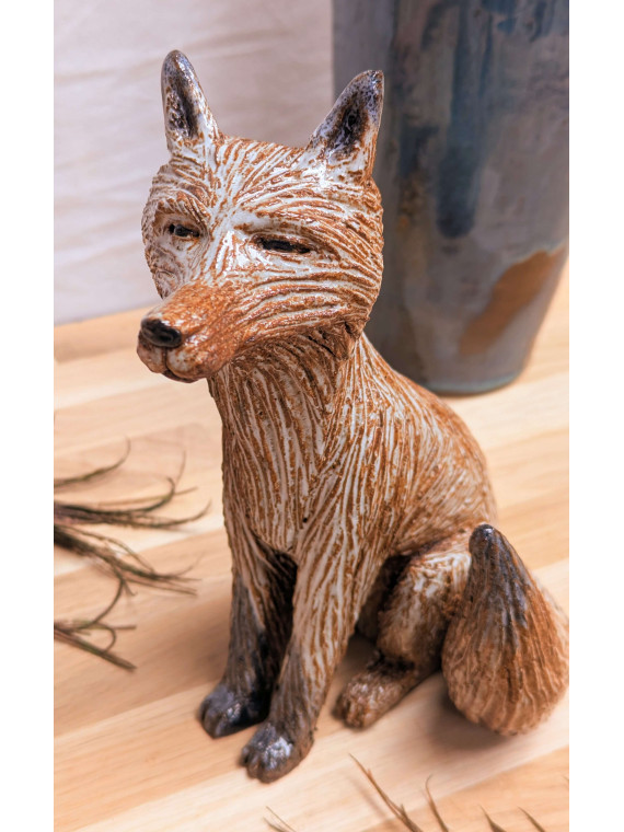 Sculpture renard