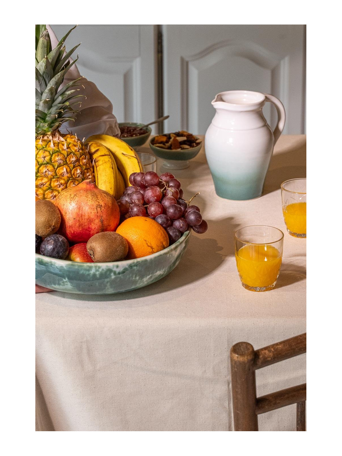 Coupe à fruit artisanale en céramique de Corseul