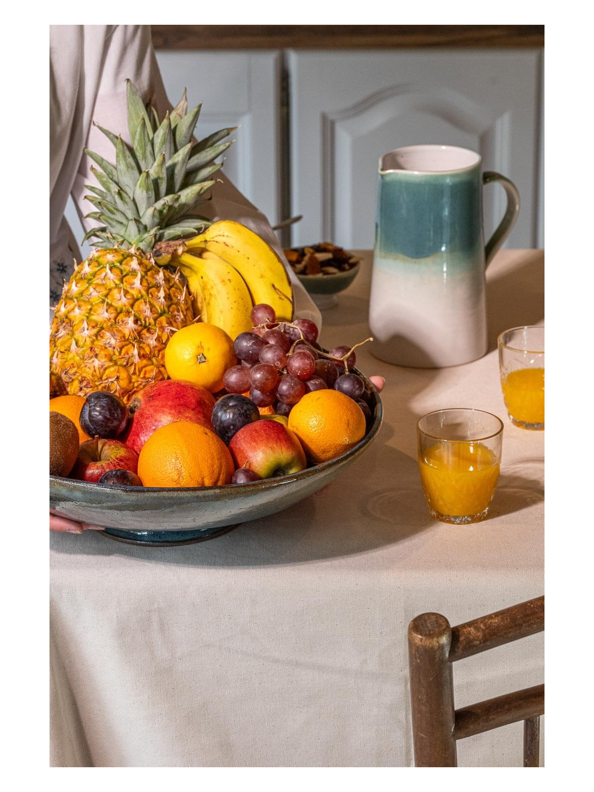 Coupe a fruit, décoration d'intérieure