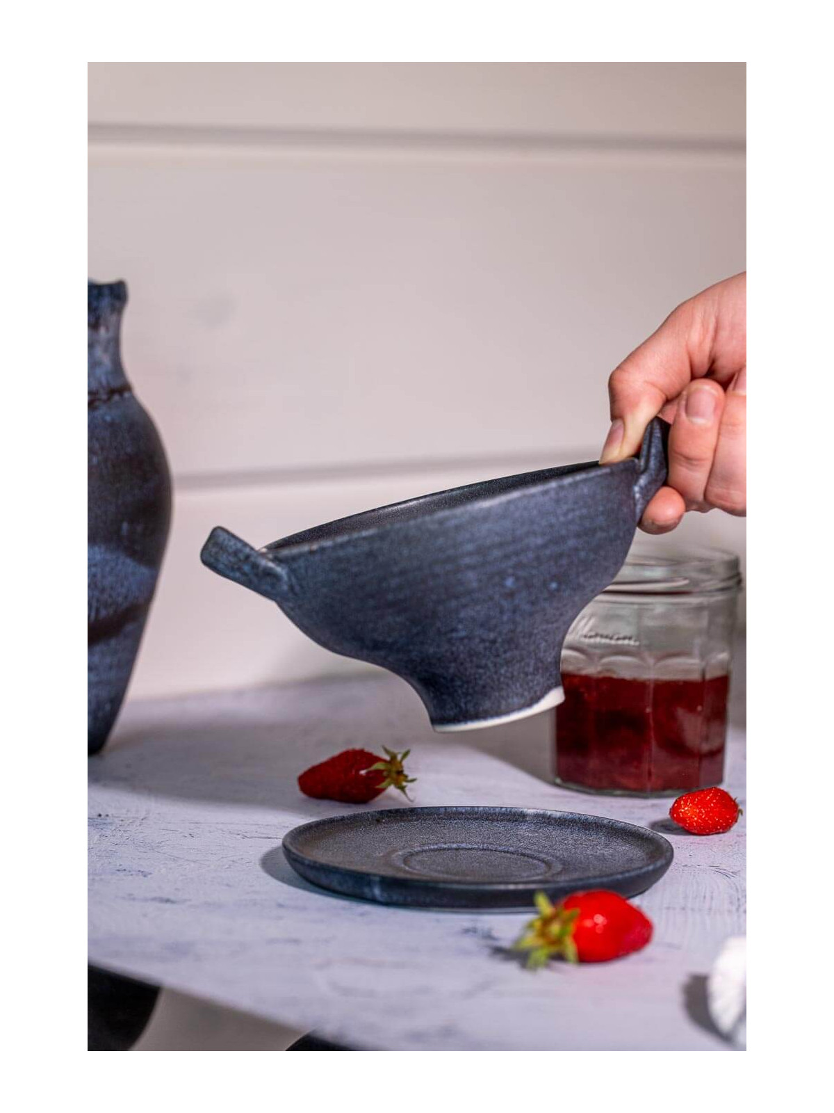 Entonnoir à confiture - La Poterie de Sandra & Co