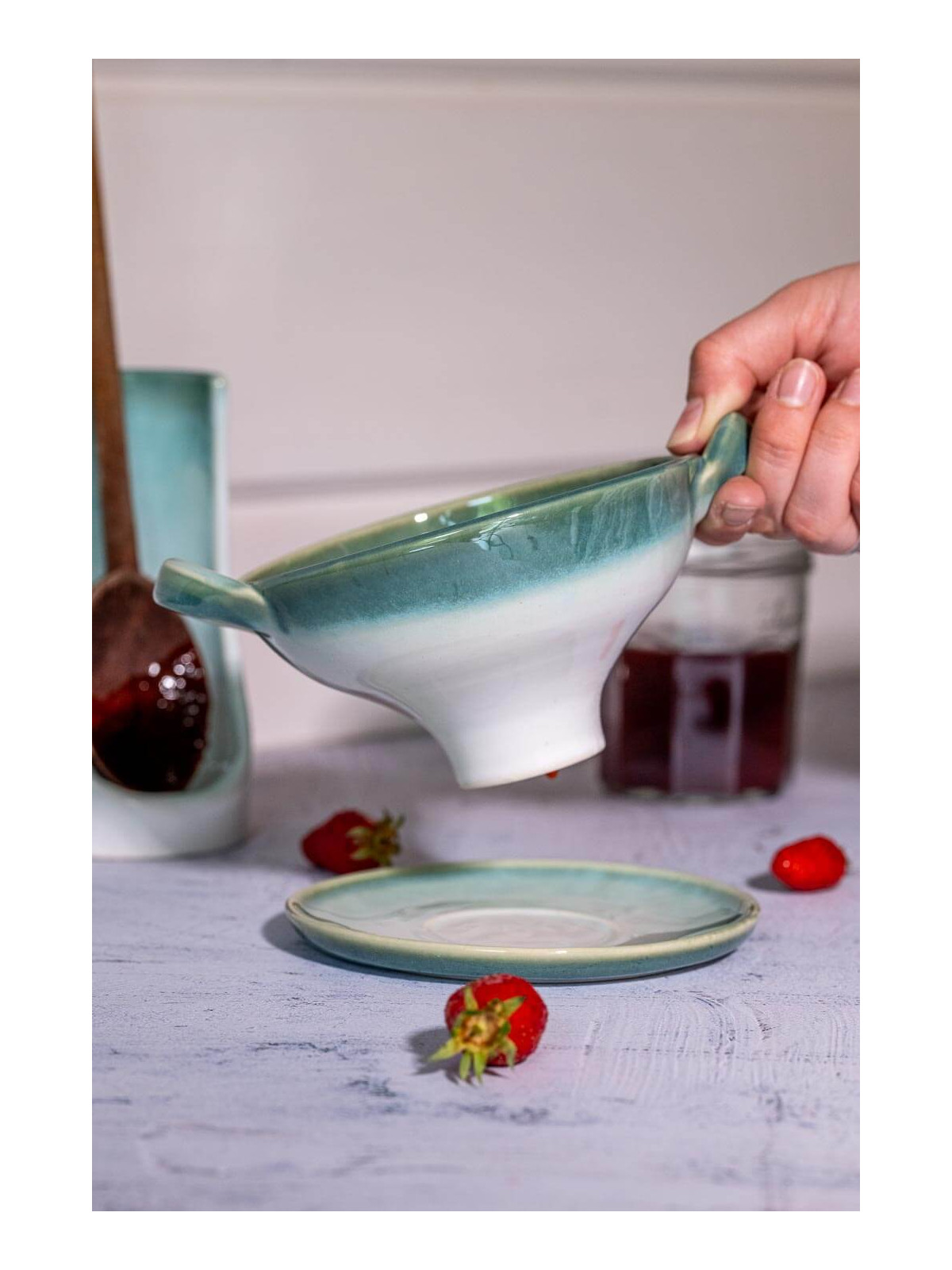 Entonnoir à confiture - La Poterie de Sandra & Co