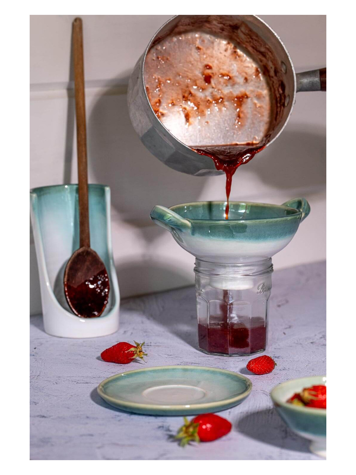 Entonnoir à confiture - La Poterie de Sandra & Co