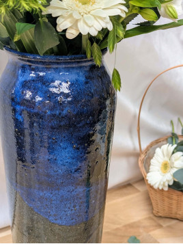 Vase haut 40 cm artisanaux  - La poterie de de Sandra & Co