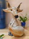 Renard modelé à la main Renard modelé à la main