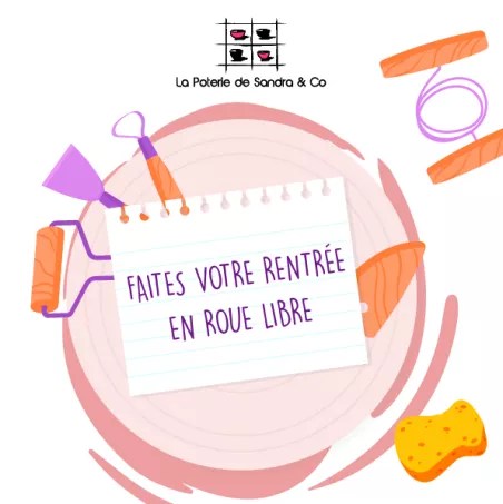 Coffret initiation tournage - La poterie de Sandra & Co