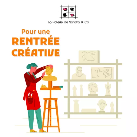 Coffret initiation modelage de rentrée ! - La poterie de Sandra & Co