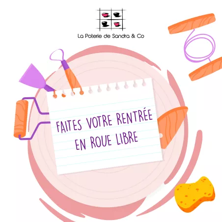 Coffret initiation tournage - La poterie de Sandra & Co