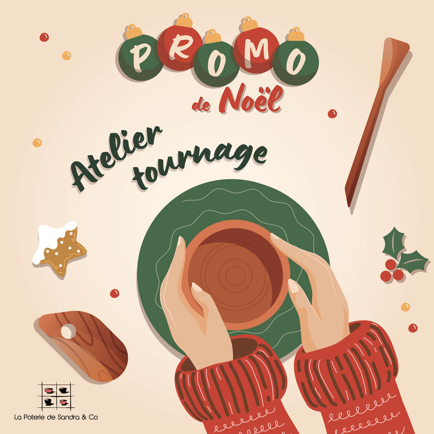 Coffret noël - Atelier tournage